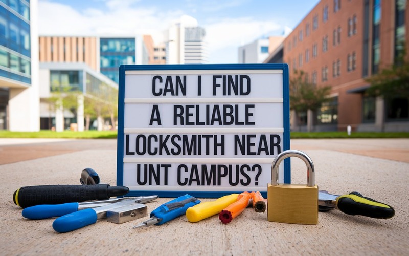 Can I Find a Reliable Locksmith Near UNT Campus