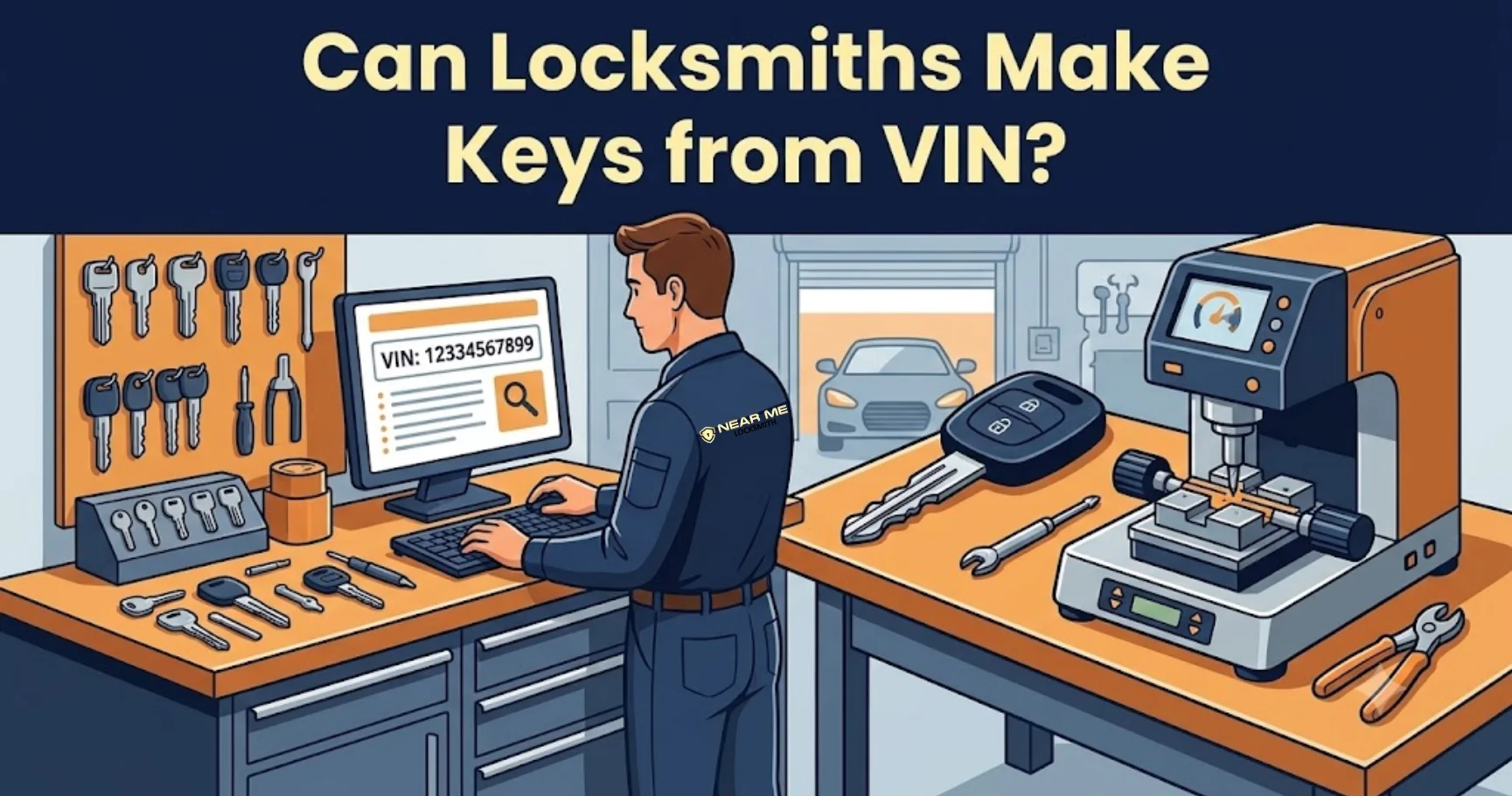 Can Locksmiths Make Keys from VIN? Denton TX Guide