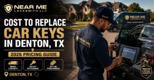 Cost to Replace Car Keys in Denton, TX