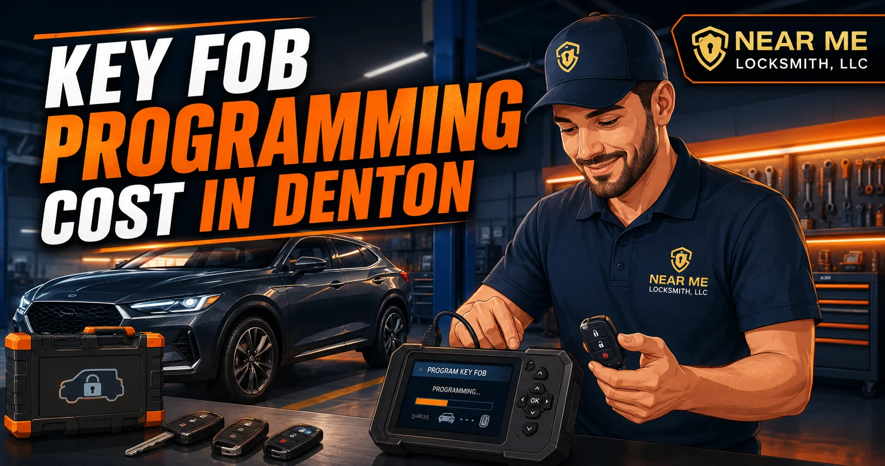 How Much Does Key Fob Programming Cost in Denton, TX?