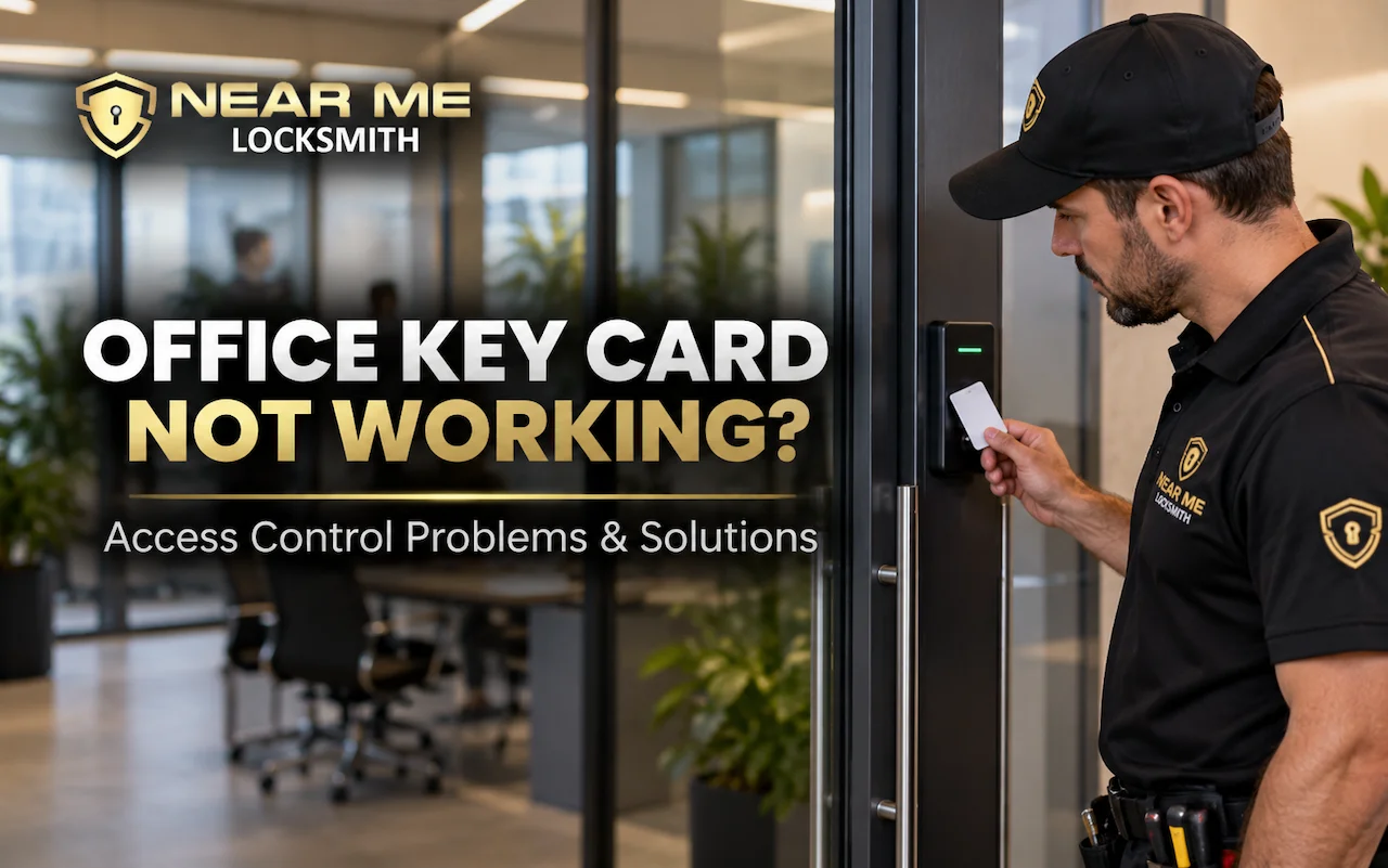 Office key card not working access control problems and solutions
